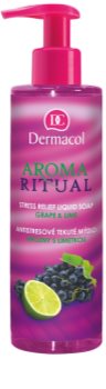 Dermacol Aroma Ritual Grape & Lime Anti-Stress Vloeibarezeep