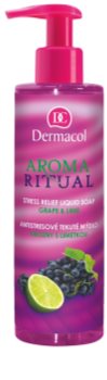 Dermacol Aroma Ritual Grape & Lime Antistress-Flüssigseife