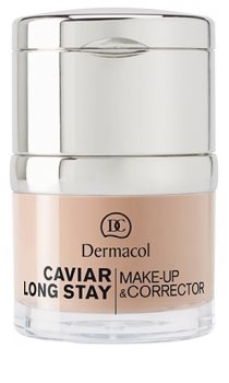 Dermacol Caviar Long Stay maquilhagem de longa duração com extratos de caviar e correção perfeita