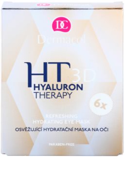 Dermacol HT 3D maschera idratante rinfrescante per gli occhi