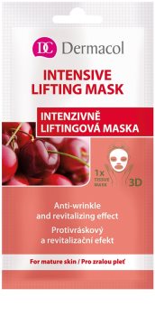 Dermacol Intensive Lifting Mask υφασμάτινη 3D ανυψωτική μάσκα