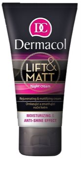 Dermacol Lift & Matt crema de noche rejuvenecedora  para pieles grasas y mixtas
