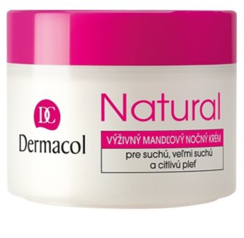 Dermacol Natural Nærende natcreme til tør og meget tør hud