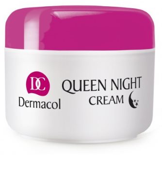 Dermacol Dry Skin Program Queen Night Cream Kiinteyttävä Yöhoito Kuivalle ja Erittäin Kuivalle Iholle