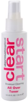 Dermalogica Clear Start Breakout Clearing čisticí tonikum na obličej a tělo