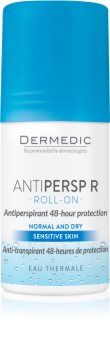 Dermedic Antipersp R antiperspirant roll-on pre normálnu a suchú pokožku