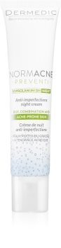 Dermedic Normacne Preventi Nachtcreme für Unvollkommenheiten wegen Akne Haut