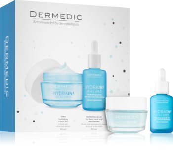 Dermedic Hydrain3 Hialuro подаръчен комплект (за интензивна хидратация)
