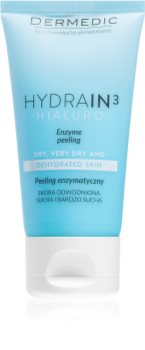 Dermedic Hydrain3 Hialuro exfoliant enzymatique pour peaux déshydratées et sèches
