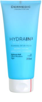 Dermedic Hydrain3 Hialuro gel detergente in crema per pelli disidratate e secche