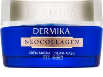 Dermika Neocollagen noční krémová maska pro regeneraci pleti a redukci vrásek