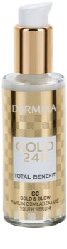 Dermika Gold 24k Total Benefit sérum rejuvenecedor para iluminar y alisar la piel