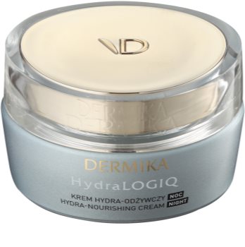 Dermika HydraLOGIQ crème de nuit nourrissante pour un effet naturel