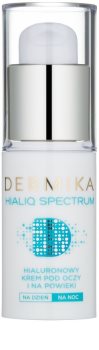 Dermika Hialiq Spectrum creme contorno de olhos antirrugas com ácido hialurónico