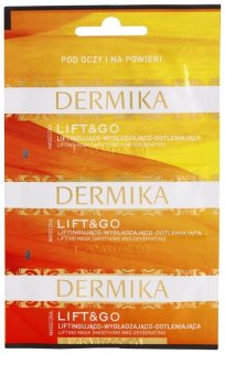 Dermika Lift & Go Liftingmaske mit Oxydationseffekt für die Augenpartien