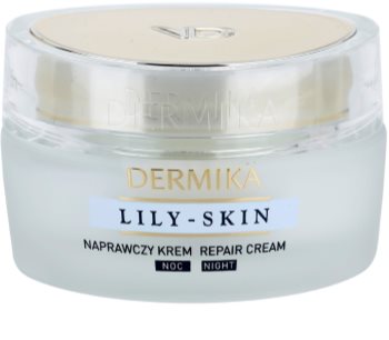 Dermika Lily Skin creme de noite renovador para aspeto jovem