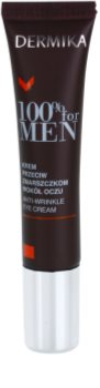 Dermika 100% for Men creme de olhos antirrugas