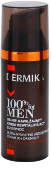 Dermika 100% for Men crema revitalizante hidratación profunda 30+