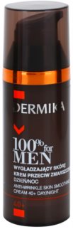 Dermika 100% for Men λειαντική αντιρυτιδική κρέμα 40+
