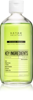Detox Skinfood Key Ingredients osvěžující micelární voda