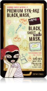 Dewytree Black Mask Syn-ake φύλλο μάσκας