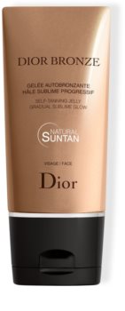 DIOR Dior Bronze Self Tanning Jelly Gradual Sublime Glow önbarnító zselé az arcra