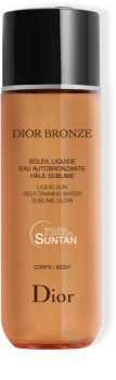 DIOR Dior Bronze Self-Tanning Liquid Sun apa de auto-bronzare pentru corp