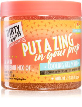 Dirty Works Put a Zing erfrischendes Körper-Peeling