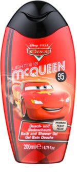 Disney Cosmetics Cars espuma de baño y gel de ducha 2 en 1