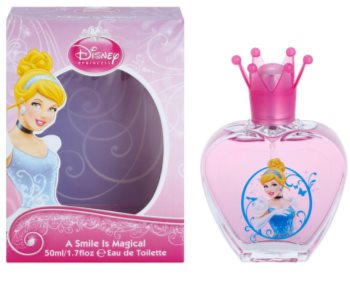 Disney Princess Cinderella A Smile Is Magical eau de toilette para niños 50 ml