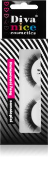 Diva & Nice Cosmetics Accessories naklejane sztuczne rzęsy z naturalnych włosów