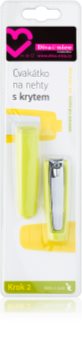 Diva & Nice Cosmetics Accessories Nagelknipse + Etui