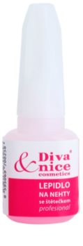 Diva & Nice Cosmetics Accessories Neglelim med børste