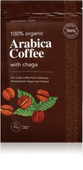DoktorBio 100% organic Arabica Coffee with chaga Kaffee mit Chaga und Hagebutte
