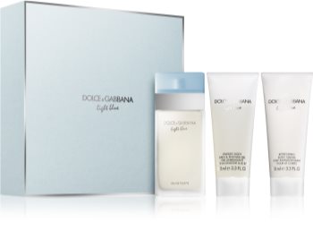 light blue coffret