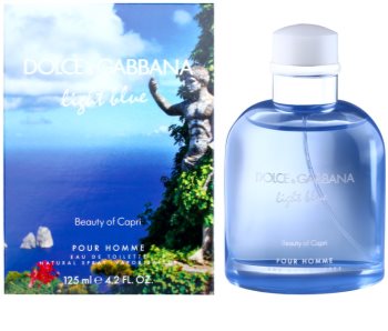 Gabbana Light Blue Beauty of Capri eau 