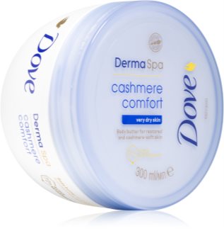 Dove Cashmere Comfort beurre corporel pour une peau douce et lisse
