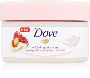 Dove Exfoliating Body Scrub Pomegranate Seeds & Shea Butter peeling corporel traitant