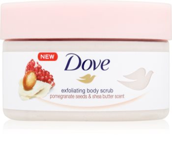 Dove Exfoliating Body Scrub Pomegranate Seeds & Shea Butter Pflegendes Körperpeeling