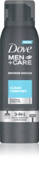 Dove Men+Care Clean Comfort Duschschaum 3in1