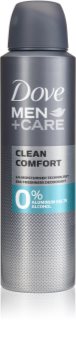 Dove Men+Care Clean Comfort Alkoholiton ja Alumiiniton Deodorantti 24 h