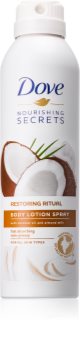 Dove Nourishing Secrets Restoring Ritual lait corporel en spray