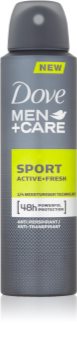 Dove Men+Care Sport Active+Fresh Antiperspiranttisuihke Miehille