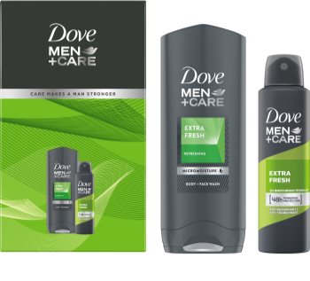Dove Men+Care Extra Fresh Lahjasetti (Vartalolle ja Kasvoille)