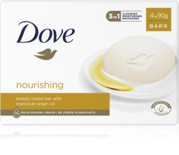 Dove Cream Oil savon solide à l'huile d'argan