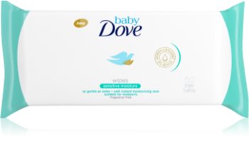 Dove Baby Sensitive Moisture nedves tisztító törlőkendők alkoholmentes