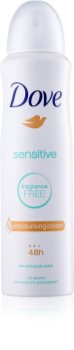 Dove Sensitive antiperspirant ve spreji 48h
