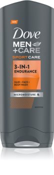 Dove Men+Care Sport Care sprchový gel pro muže 3 v 1