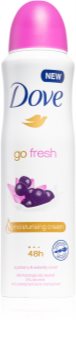 Dove Go Fresh Acai Berry & Waterlily spray anti-transpirant sans alcool