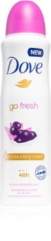 Dove Go Fresh Acai Berry & Waterlily антиперспирант-спрей без алкохол